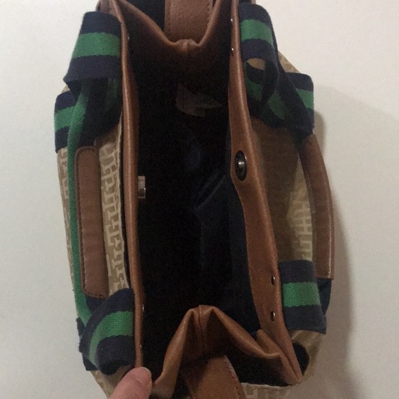 Tommy Hilfiger American Classic Purse - inside zipper and 4 outside comp… - Picture 13 of 16